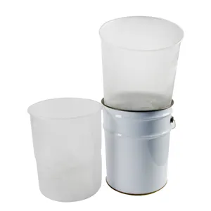 Pemasok plastik 5 galon Liner ember Anti statis Liner Drum dapat digunakan kembali