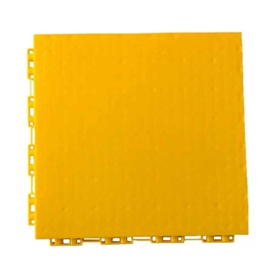 Dalles de sol en plastique PP portables de 25 cm x 25 cm, emboîtables, pour terrains de sport extérieurs, adaptées aux terrains de basket-ball/tennis/volley-ball <span class=keywords><strong>NBA</strong></span> - Product Image 2