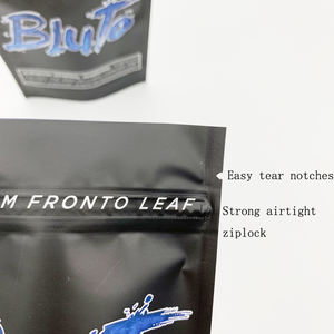 Custom Hot Sale Best Price Fronto Leaf 3.5g Mylar Resealable Smell Proof Bags - Product Image 3