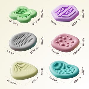 Set di 6 Pietre Sensoriali Calmanti in Silicone per Autismo, Giocattoli Morbidi Testurizzati per Bambini, Giochi per l'Esplorazione della Natura - Product Image 2