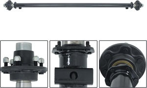 Nouvelle pièce de rechange pour essieu de remorque, capacité 5200-6000 lbs, entraxe 6-5.5, avec taille optionnelle pour remorques - Product Image 3