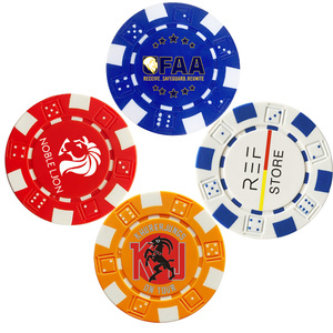 Trò chơi tiền mặt tùy chỉnh và sòng bạc tại nhà đêm Poker chip trống chip poker không có mệnh giá - Product Image 1