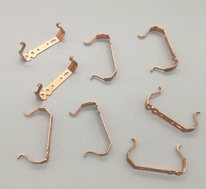 Tùy chỉnh các thành phần EU phosphor đồng thau <span class=keywords><strong>Plug</strong></span>-in hơi say điện 2 pin cắm ổ cắm kết nối dập uốn các bộ phận - Product Image 2