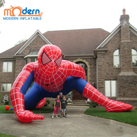 Ballon gonflable géant Spiderman de haute qualité pour l'extérieur, thème de dessin animé, 7,8x9x5m, tissu Oxford 210D, pour la publicité en extérieur et dans les centres commerciaux