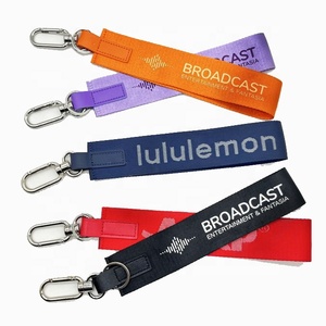 High Quality Nylon Lanyards Personalized Phone Key Chain Lanyard Waist in Lulu Same Style Mobile Jewelry Accessory