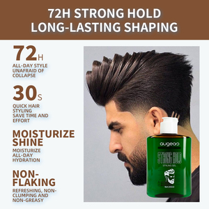 Gel coiffant professionnel Augeas à tenue forte pour des looks texturés et lisses - Product Image 2