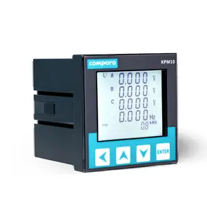 Compteur de qualité de puissance triphasé avec affichage LCD Interface RS485 Wattmètre de dispositif IoT pour PLC - Product Image 1