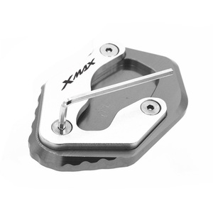 Accessoires de support de moto <span class=keywords><strong>XMAX</strong></span> 300 250 <span class=keywords><strong>125</strong></span> béquille latérale agrandir plaque d'extension CNC haute densité T6061 alliage d'aluminium - Product Image 4