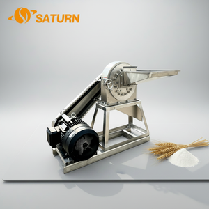 Polverizzatore Elettrico di Precisione <span class=keywords><strong>Saturn</strong></span> in Acciaio Inox Universale con Motore e Setaccio per Lavorazione Alimenti, Macinatore con Dimensione delle Particelle Regolabile - Product Image 4