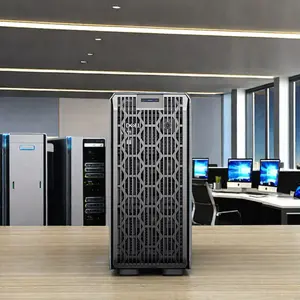 DELL PowerEdge T550โฮสต์สองทางคอมพิวเตอร์สำนักงานทั้งเครื่อง1เหรียญเงิน Xeon 4310 12C/2.1G 16G 960G เซิร์ฟเวอร์แบบแข็ง