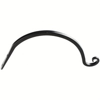 Panier suspendu de jardin de 8 pouces avec chaîne en fer, support de plante, crochet de plantation en métal, décoration florale d'intérieur et d'extérieur, support de lanterne