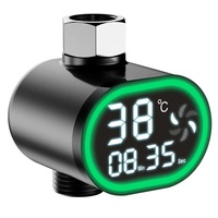 Thermomètre de bain pour bébé Hydro Power, jauge de température de l'eau de douche à affichage numérique LED universel