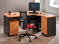 Promotion Prix Mobilier De Bureau En Bois Laminé L Forme Directeur Ordinateur Table De Travail Bureau De Bureau