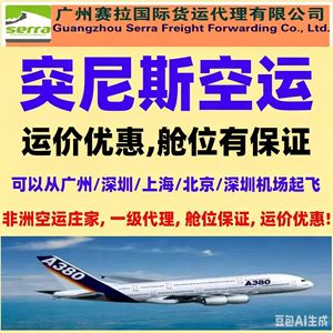 Courtier en fret aérien africain Chine-Tunisie, agent de transitaire aérien de premier plan, espace garanti - Product Image 2