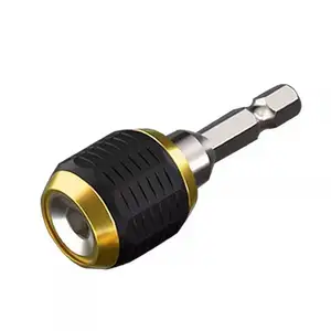 Porte-foret magnétique à changement rapide, rallonge de foret à tige hexagonale de 1/4 ", adaptateur de tournevis à douille, adaptateur de perceuse électrique