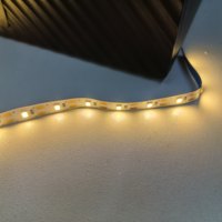 Accessoires LED pour peinture lumineuse, bande lumineuse USB 5V smd 2835 avec interrupteur, blanc chaud pour éclairage de cadre photo en bois
