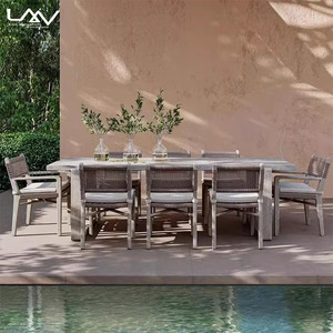 เก้าอี้ไม้สักสำหรับรับประทานอาหารระดับไฮเอนด์สำหรับโรงแรมสวนลานบ้านทำชุดเฟอร์นิเจอร์<span class=keywords><strong>โต๊ะ</strong></span>รับประทานอาหารและเก้าอี้พักผ่อนแบบ<span class=keywords><strong>เก่า</strong></span> - Product Image 5