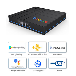 WF-decodificador de vídeo 3D 4K con android, google tv, widewine L1, certificado por google, actualización de voz OTA, nuevo diseño, Utocin S12 - Product Image 3