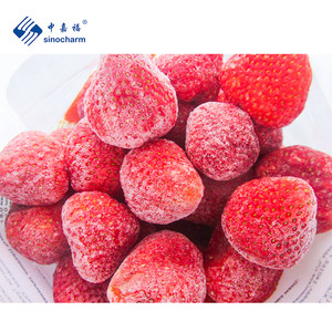 Fraises fraîches surgelées Sinocharm HACCP, rouges et sucrées, IQF, en vrac 10kg, prix <span class=keywords><strong>de</strong></span> gros, 25-35mm, pour milk-shake, <span class=keywords><strong>de</strong></span> bonne qualité - Product Image 3