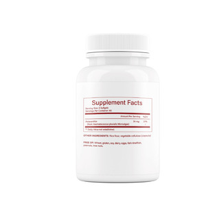 Cápsulas Blandas de Astaxantina Orgánica HUAQING OEM, 24 mg por Porción, Doble Potencia, Microalgas Veganas, Suplementos Antioxidantes - Product Image 3