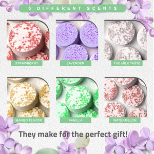 OEM ODM vegano ingredientes personalizados colorido aceite esencial Spa efervescente ducha vaporizadores tabletas para el hogar Spa - Product Image 6