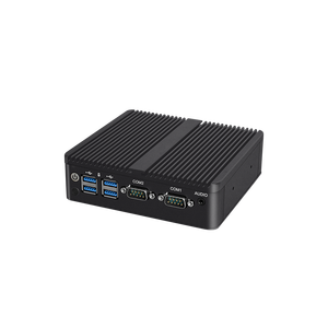 PC Mini portabel Windows Server Intel Celeron Dual Core N2840 <span class=keywords><strong>DDR3</strong></span> <span class=keywords><strong>2</strong></span> Lan 6 USB untuk rumah kantor industri Cocok US AU colokan - Product Image 3