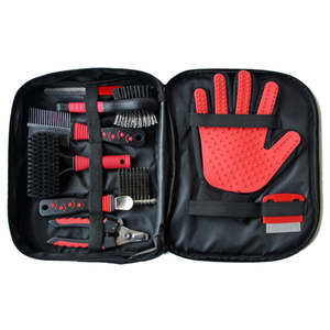 Kit de Aseo para Mascotas Ecológico de Plástico con Cepillos para Eliminar el Pelo de Perros y Bañarlos - Accesorios para Mascotas al por Mayor - Product Image 1