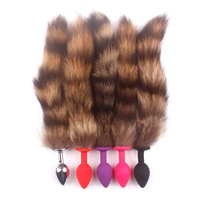 Fox Tail Anal Plug Sex Toys Pour Femme Cosplay Sex Game Butt Plug