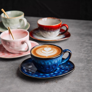 แก้วกาแฟเซรามิคลายการ์ตูนทันสมัยสุดหรู ความจุ 401-500 มล. ใช้กับเครื่องล้างจานและไมโครเวฟได้ เหมาะสำหรับใช้ที่บ้าน ที่ทำงาน หรือในงานปาร์ตี้ - Product Image 2