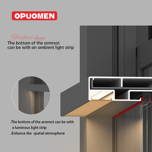 Fenêtre élévatrice électrique intelligente moderne scellée sur mesure pour balcon d'appartement ouverture <span class=keywords><strong>panoramique</strong></span> automatique dans le <span class=keywords><strong>salon</strong></span> - Product Image 5