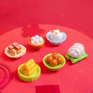 Micro Paesaggio Fai-da-Te <span class=keywords><strong>per</strong></span> Decorazione da Scrivania, Divertente Simulazione della Cena di <span class=keywords><strong>Capodanno</strong></span> Cinese, Ornamenti in Resina Miniatura - Product Image 3