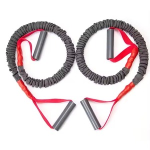 Banda de Resistencia Elástica de Látex Personalizada <span class=keywords><strong>con</strong></span> Asa, Banda de Resistencia Larga de Tela para Entrenamiento, Cuerdas de Resistencia para <span class=keywords><strong>Ejercicios</strong></span> de Hombros - Product Image 3