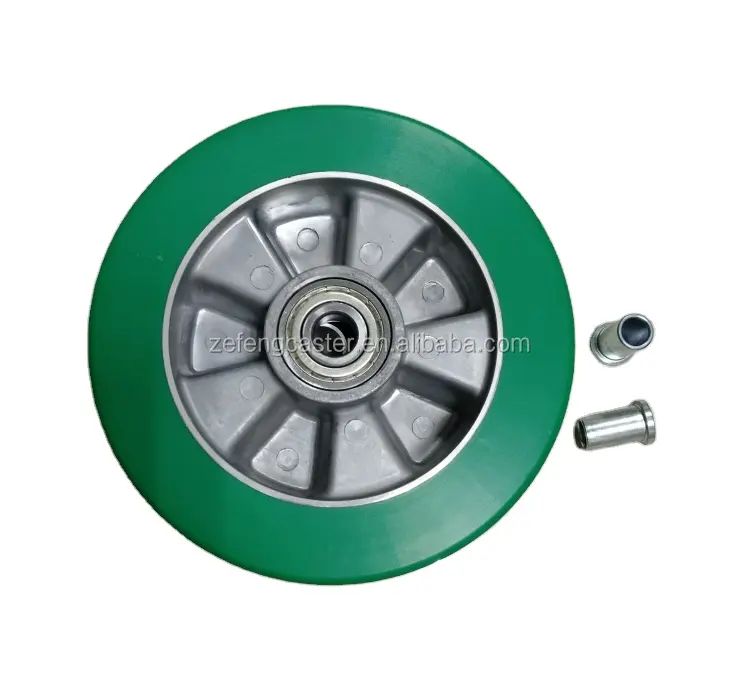 200 × 50 mm Schwerlast-Aluminiumkern-PU-Rad