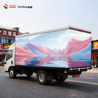 Sairui 13ft 16ft Ingebouwde Batterij LED BOX Scherm 24/7 Weerbestendig Buitenreclamebord voor Commerciële Doeleinden