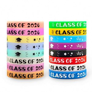 Pulsera de Silicona Conmemorativa para Graduados 2026, Celebración de Graduación, Recuerdo para Estudiantes y Profesores, Pulseras de Clase para la Temporada de Graduación - Product Image 6