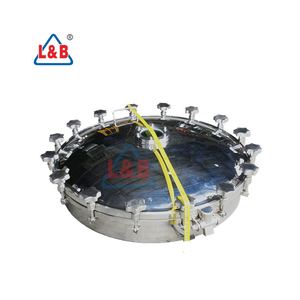 <span class=keywords><strong>Trappe</strong></span> <span class=keywords><strong>de</strong></span> réservoir industrielle personnalisée, à pression ou sans pression, <span class=keywords><strong>trappe</strong></span> en acier circulaire, carrée, elliptique avec poignées - Product Image 6