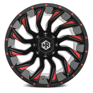 ล้อออฟโรดสีดำขนาด 17x9 สำหรับรถ SUV แบบสปอร์ตขอบลึก  4x4  รุ่นใหม่  6x139.7  ทำจากอลูมิเนียมอัลลอยด์  สำหรับรถบรรทุกออฟโรด - Product Image 2
