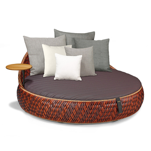 Migliore Chaise Longue Doppia per Esterni, Lettino <span class=keywords><strong>da</strong></span> <span class=keywords><strong>Giardino</strong></span>, Divanetto per Parchi, Resort, Hotel, Piscine, Ospedali, Resistente alle Intemperie e Impermeabile - Product Image 5