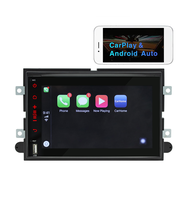 Reproductor de DVD para Auto con Pantalla HD de 7 Pulgadas, 4 Núcleos, WiFi, Carplay Inalámbrico, Android Auto, Radio FM, Bluetooth para Ford F150