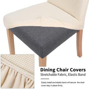 Housses de chaises universelles en polaire spandex Housses de <span class=keywords><strong>bureau</strong></span> et de salle à manger - Product Image 5