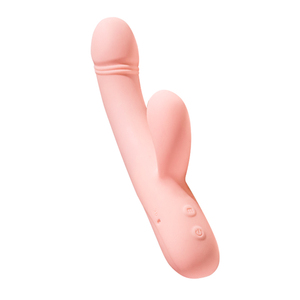 Masturbateur féminin pour adultes, fonctionnalités de massage AV, bâton souple en gel de silice, vibrateur sexuel 100% étanche, rechargeable par USB, plus grand, rose - Product Image 3