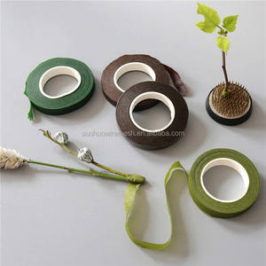 Suministros de material floral 1/2 pulgadas de ancho 30 yardas cinta floral para hacer flores - Product Image 2