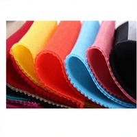 Tissu en maille 3D respirant en polyester, mousse stratifiée, éponge tricotée pour doublure intérieure de chaussures, empeigne de baskets, vente en gros usine