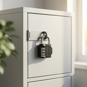 <span class=keywords><strong>Cadenas</strong></span> à <span class=keywords><strong>code</strong></span> à 3 chiffres en alliage de zinc YH9060 pour casier intérieur/extérieur avec déverrouillage par mot de passe pour salle de sport - Product Image 2