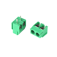 Connecteur de bornier à vis PCB 126-5.0-2p à 2 broches, contact en acier, 50A max. ampères continus, 11-20 AWG, pas de 5,0 mm, SZTuozhi pour