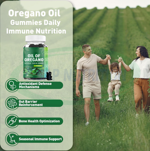 Goma de orégano de etiqueta privada, aceite orgánico natural de gomitas de orégano para apoyo inmunológico - Product Image 3