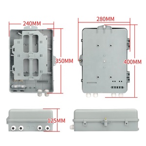 <span class=keywords><strong>1</strong></span>:32 48 lõi ngoài trời không thấm nước treo tường FTTH Splitter sợi quang hộp phân phối sợi FTTH Hộp thiết bị đầu cuối sợi hộp - Product Image 6
