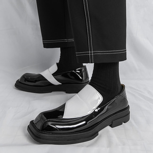 Chaussures Oxford pour hommes britanniques en cuir véritable imperméable, à bout fermé, faites à la main, pour mariage, formelles, décontractées, antidérapantes, avec boucles et sangles - Product Image 4