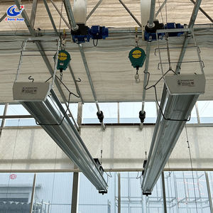 Bac de culture électrique surélevé pour serre - Gouttière de culture réglable pour la culture de fraises et de tomates - Product Image 3