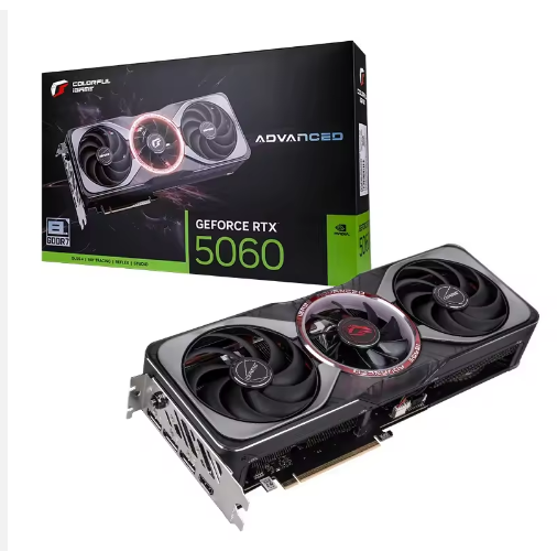 New Fan Colorful IGame GeForce RTX 5060 Ti Advanced OC 8GB MXM Desktop Graphics Card For HighEnd Gaming